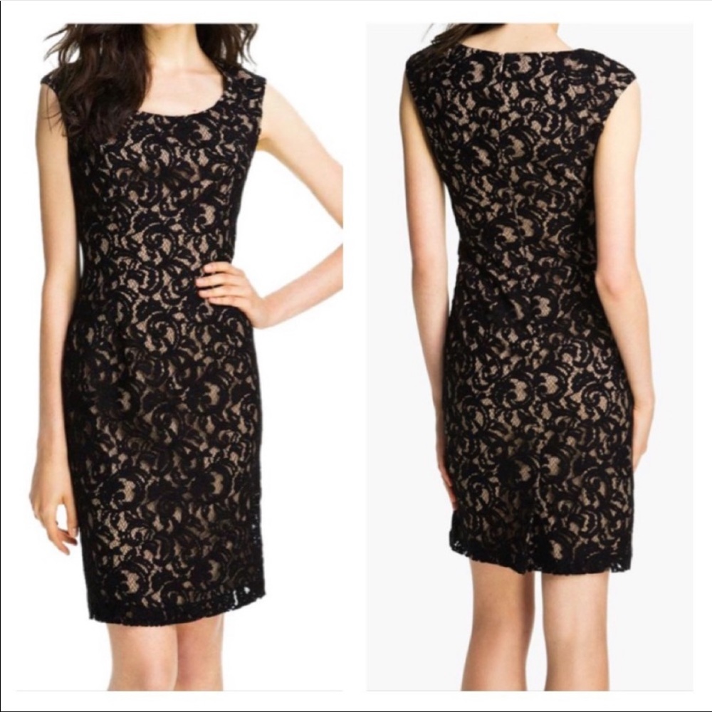 Adrianna Papell Lace LBD